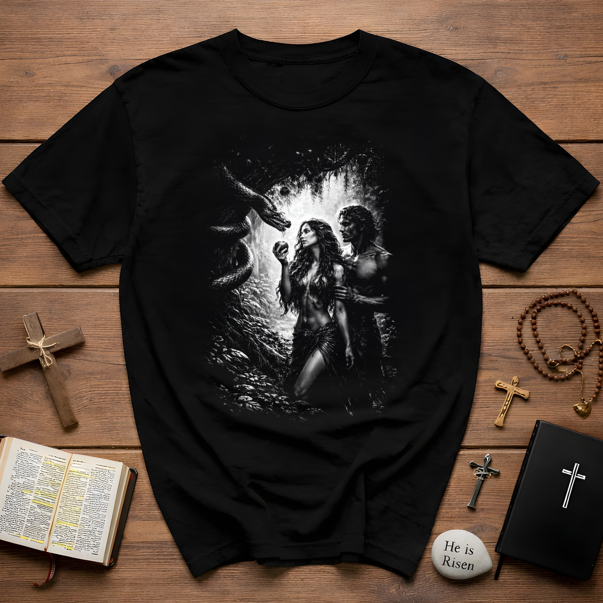 Garden Eden Adam And Eve T-Shirt