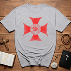 Maltese Cross Templar Crusader T-Shirt