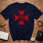 Maltese Cross Templar Crusader T-Shirt