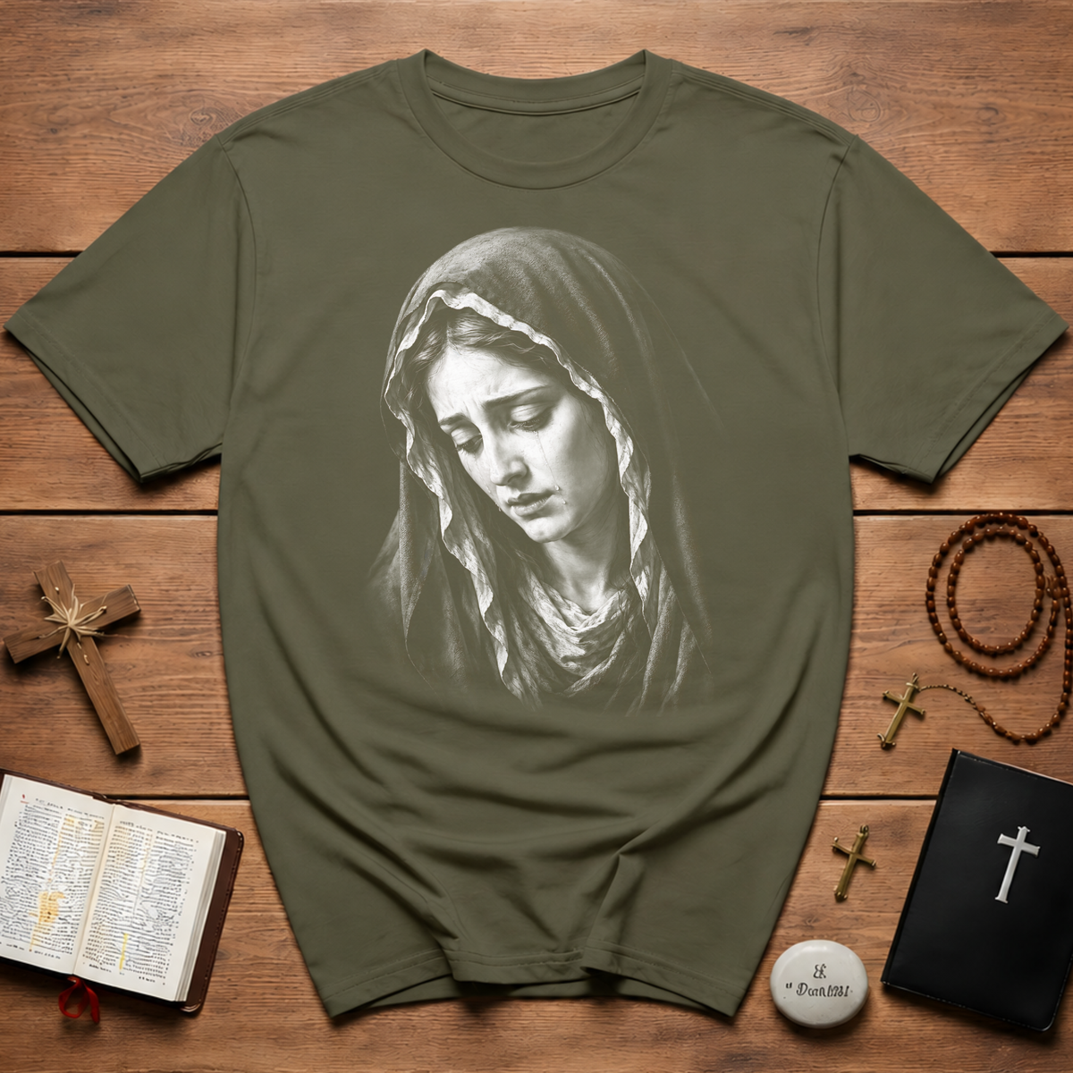 Sorrowful Mother Mary Magdalene T-Shirt
