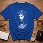 Jesus Christ Crown Of Thorns Portrait T-Shirt