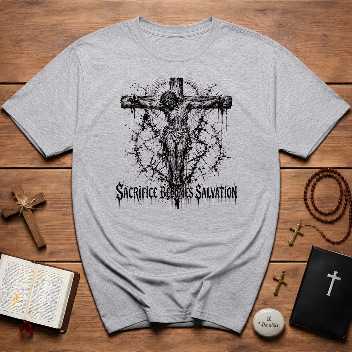 Sacrifice Becomes Salvation T-Shirt