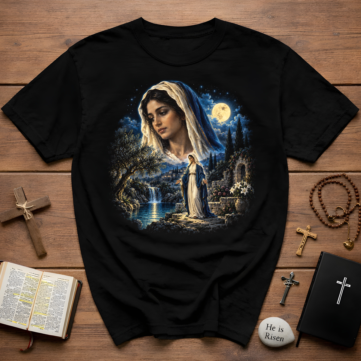 Virgin Mary Serenity T-Shirt