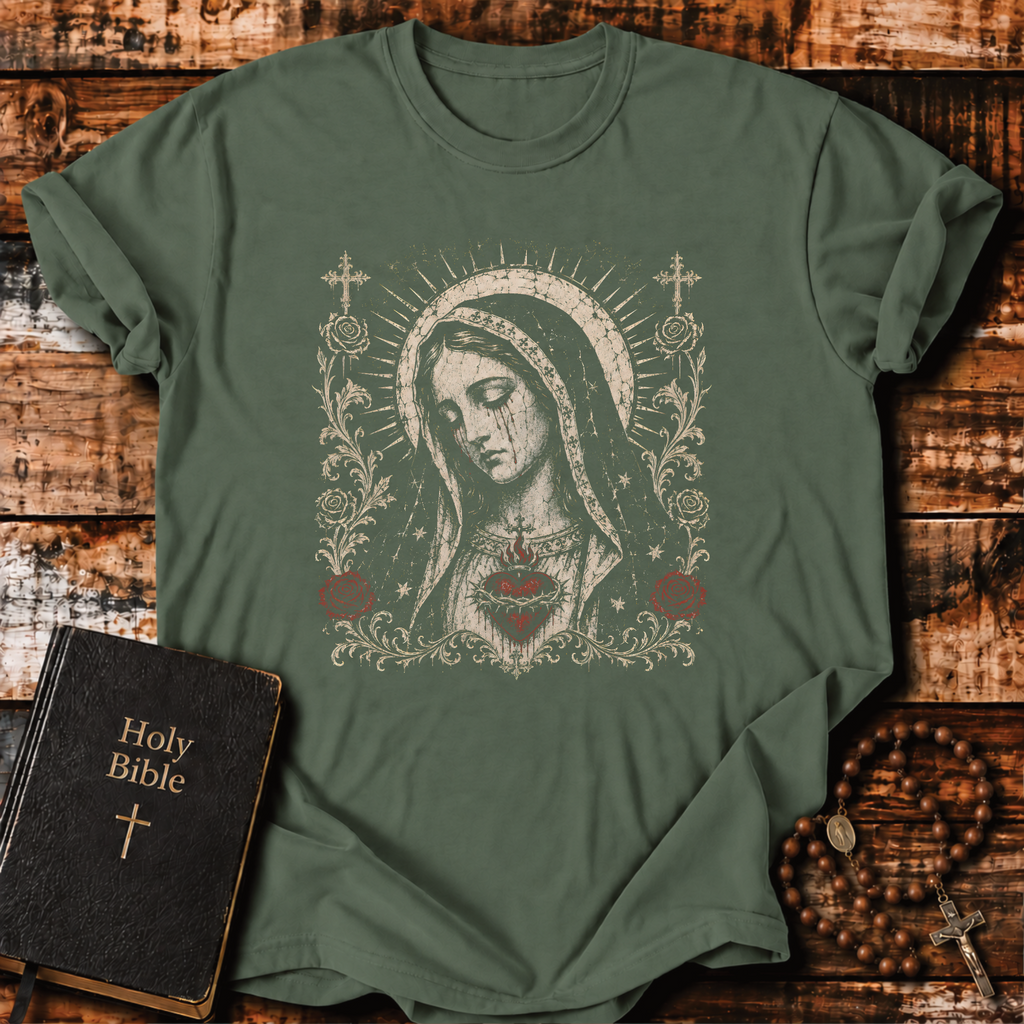 Mary Sacred Heart T-Shirt