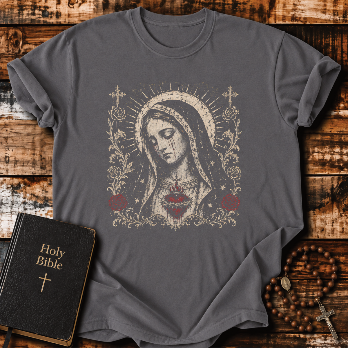 Mary Sacred Heart T-Shirt