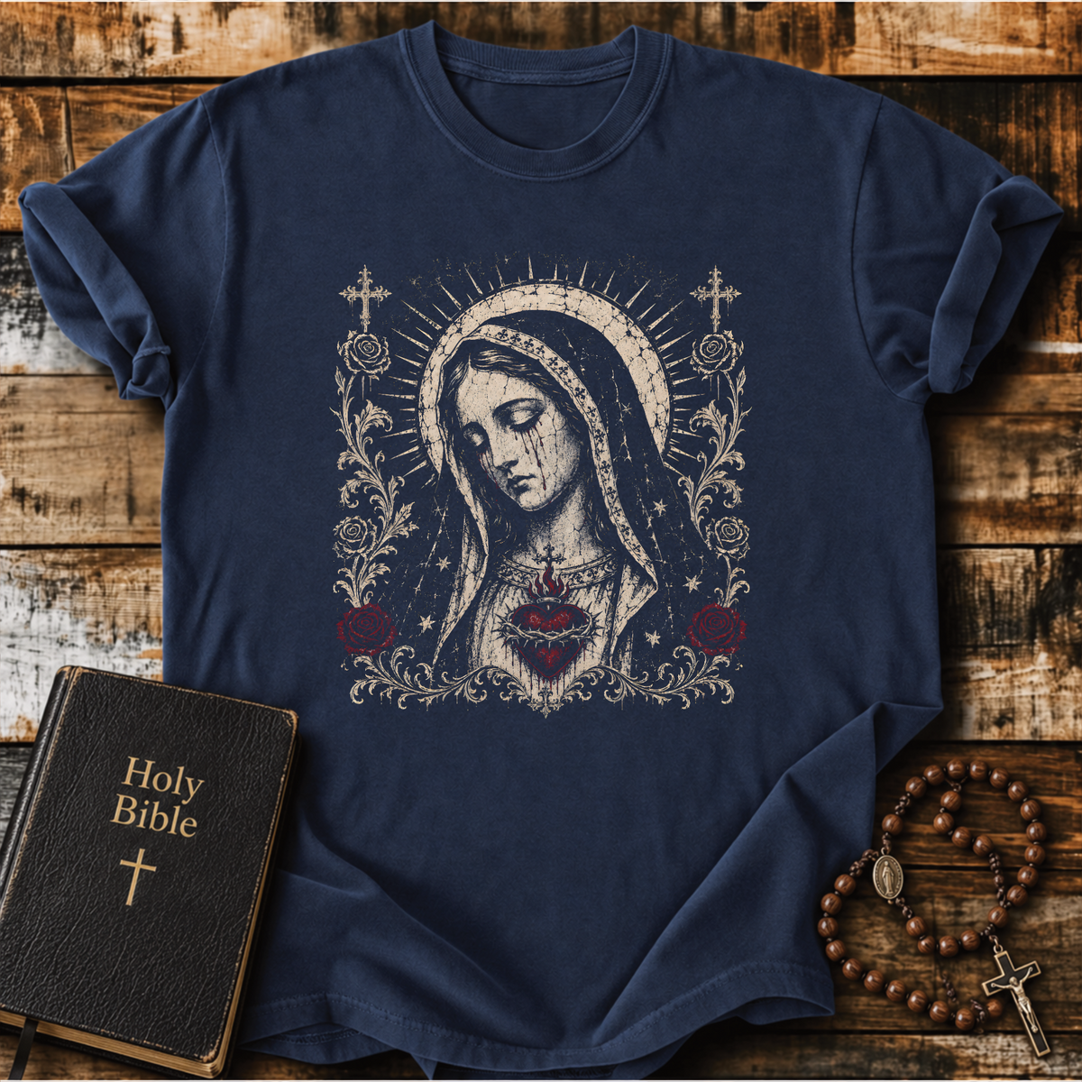 Mary Sacred Heart T-Shirt