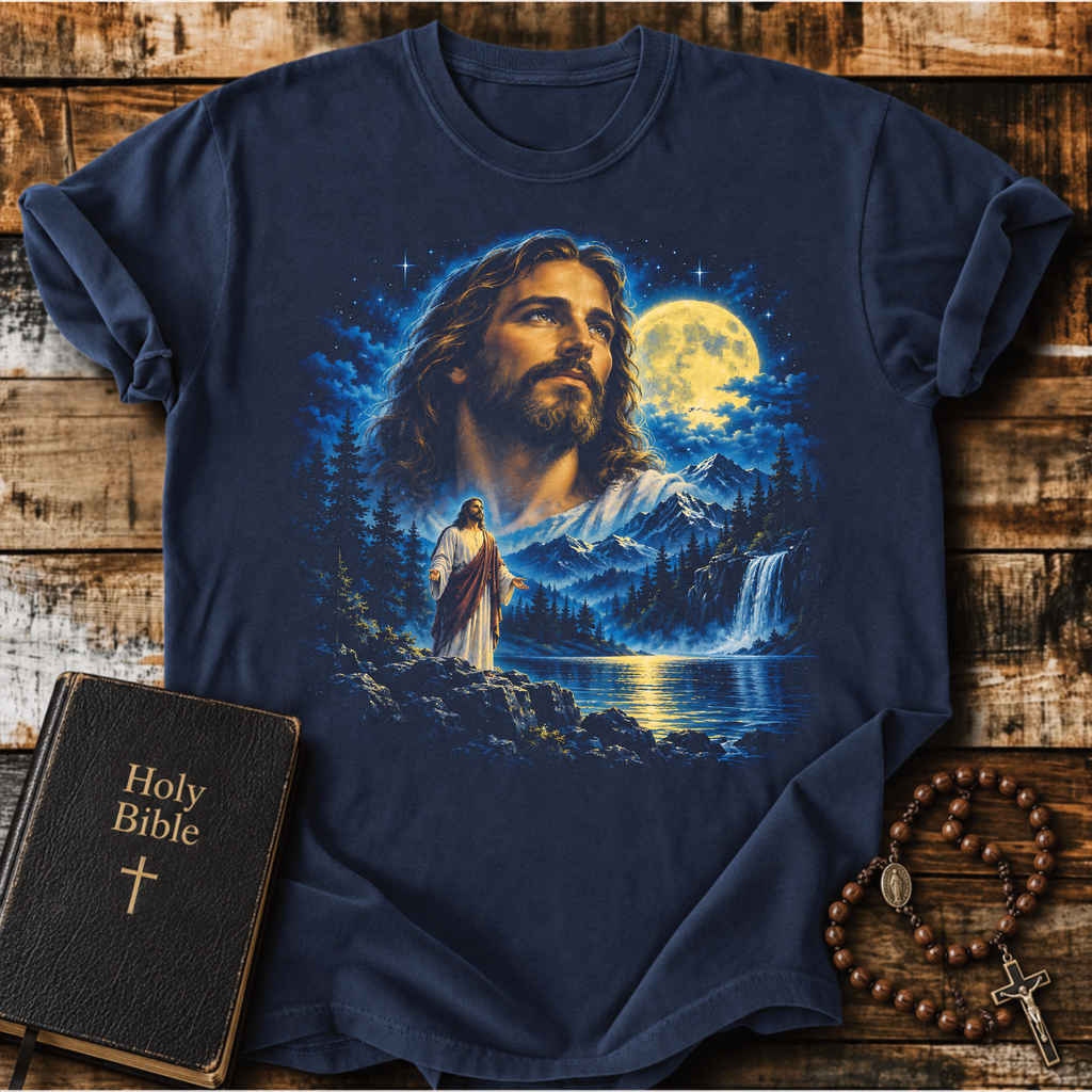 Jesus Airbrush Portrait T-Shirt