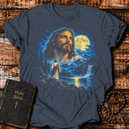 Jesus Airbrush Portrait T-Shirt