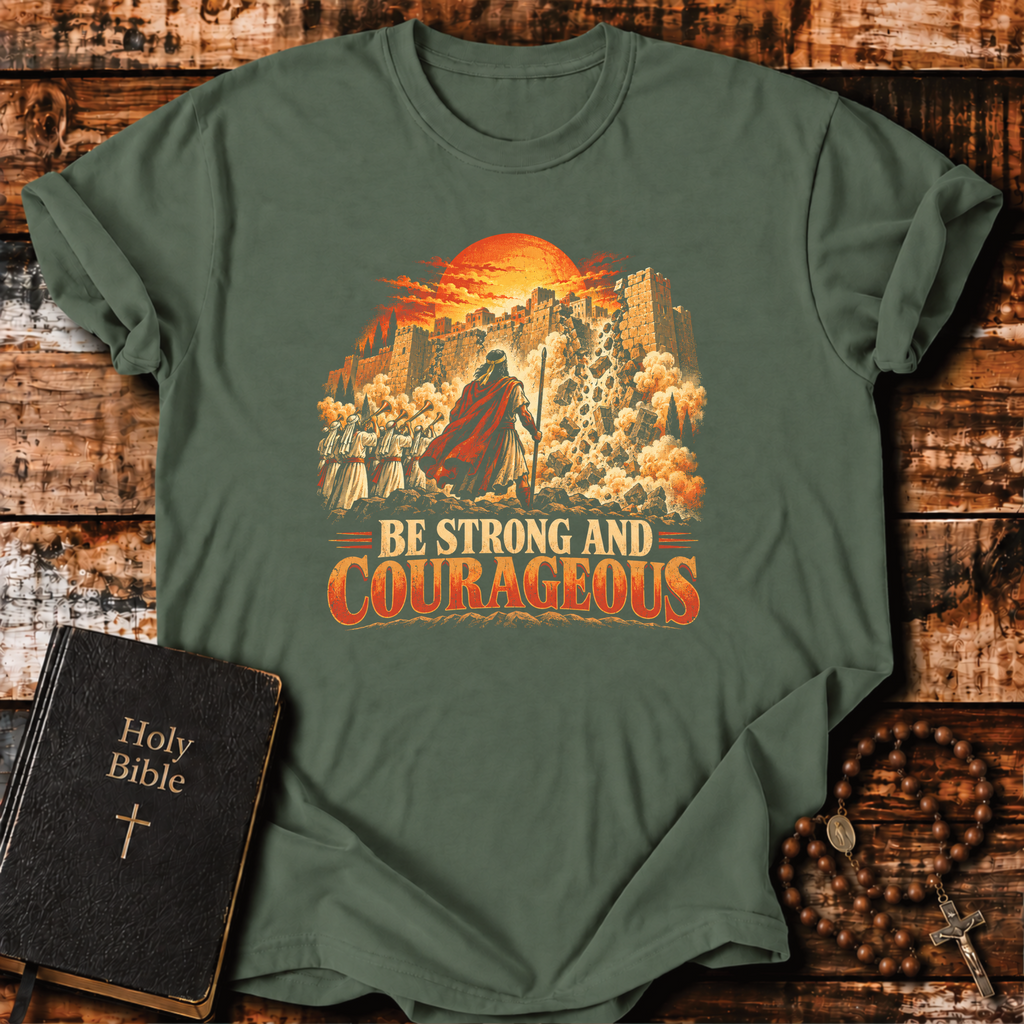 Strong And Courageous Faith T-Shirt