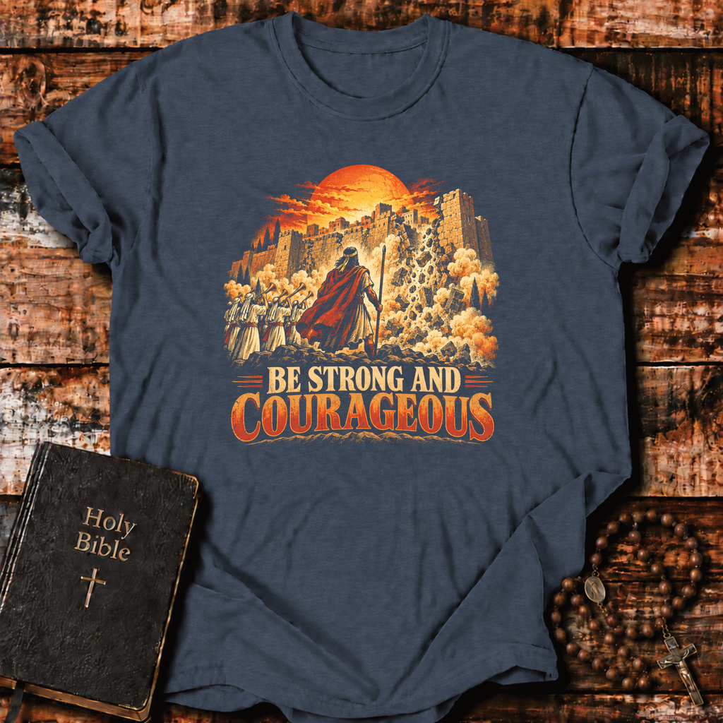Strong And Courageous Faith T-Shirt