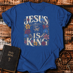 Jesus Is King Floral T-Shirt
