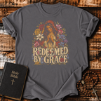 Floral Redeemed By Grace T-Shirt