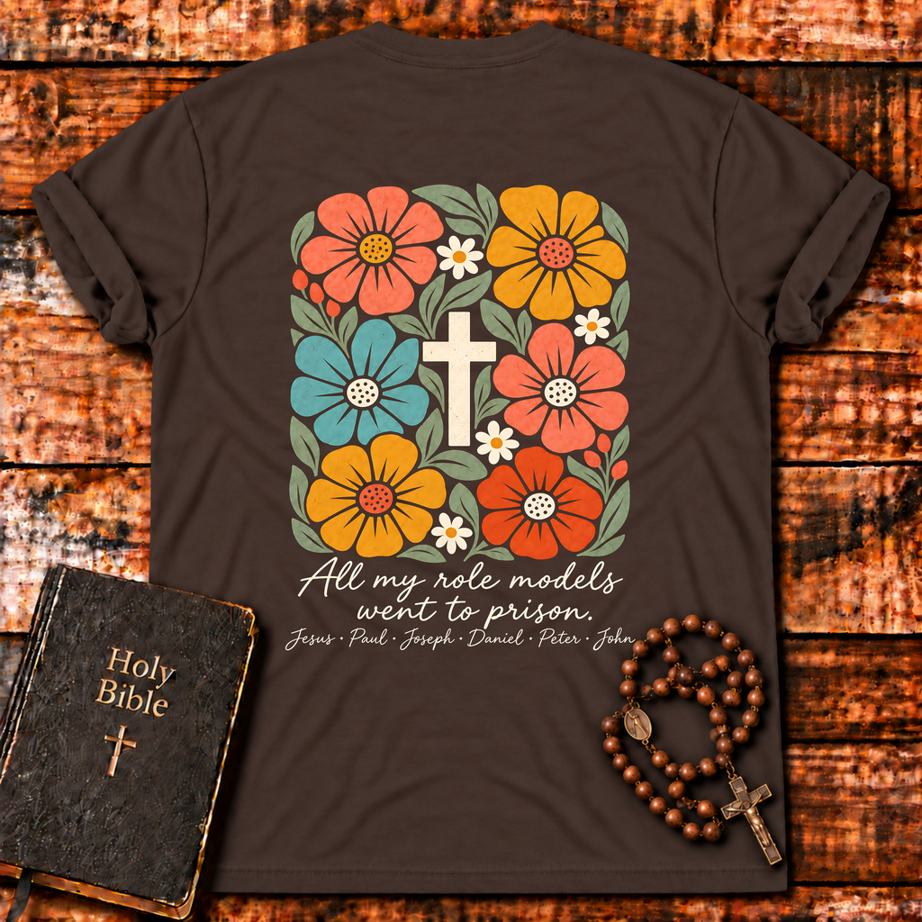 Role Models Floral Cross T-Shirt