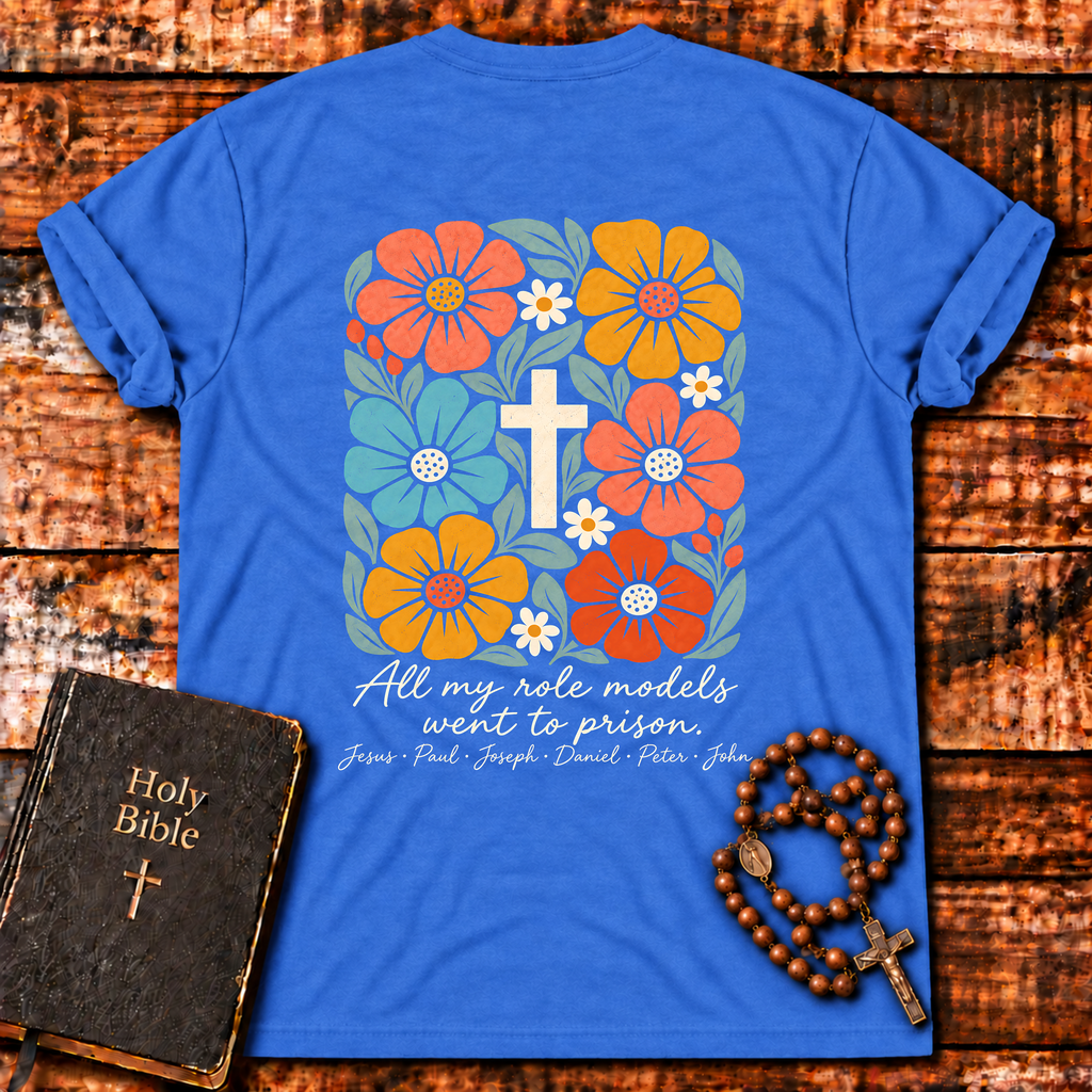 Role Models Floral Cross T-Shirt