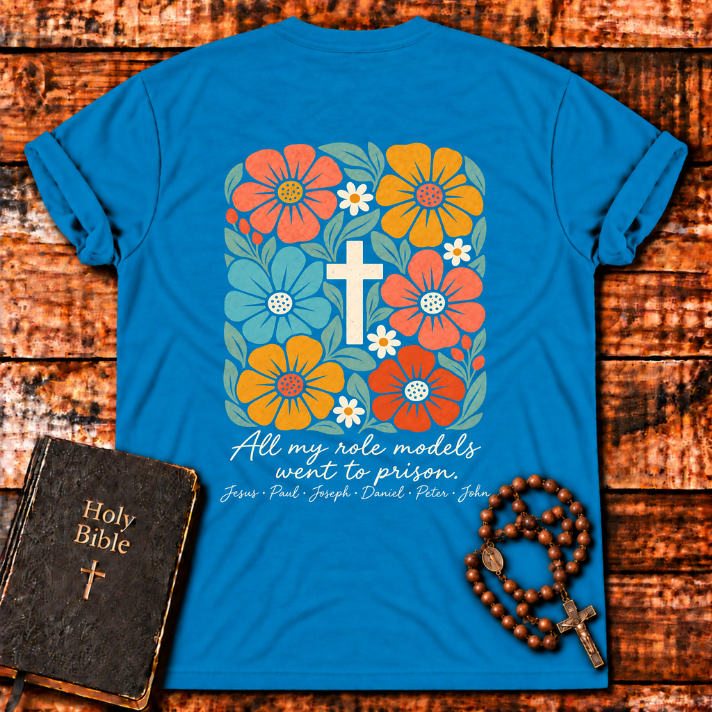 Role Models Floral Cross T-Shirt
