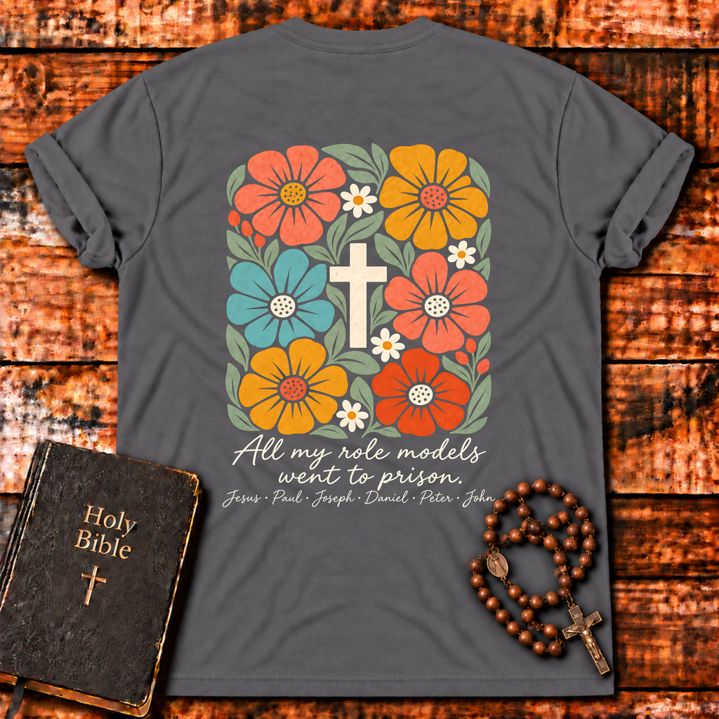 Role Models Floral Cross T-Shirt