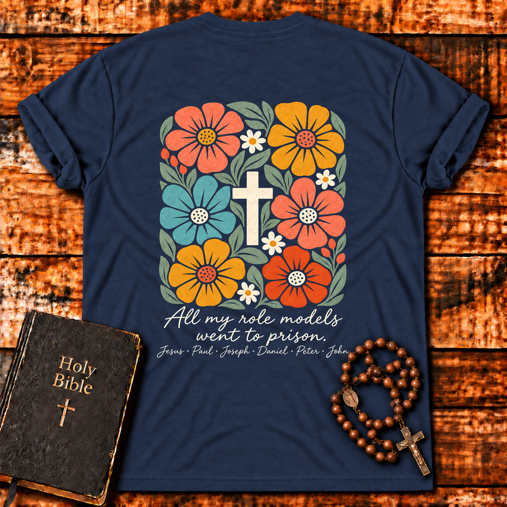 Role Models Floral Cross T-Shirt