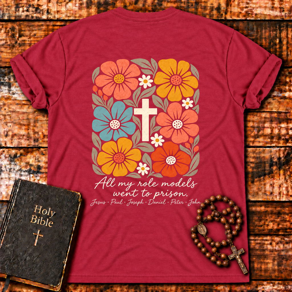 Role Models Floral Cross T-Shirt