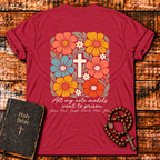 Role Models Floral Cross T-Shirt