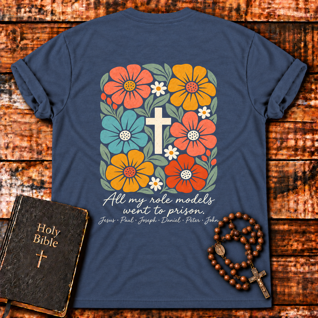 Role Models Floral Cross T-Shirt