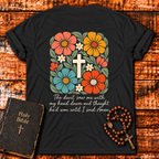 The Devil Saw Me Floral T-Shirt
