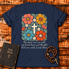 The Devil Saw Me Floral T-Shirt