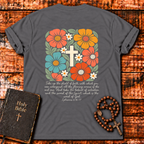 Shield Of Faith Floral T-Shirt