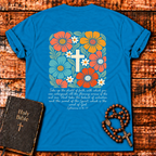 Shield Of Faith Floral T-Shirt