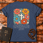 Shield Of Faith Floral T-Shirt