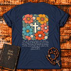 Shield Of Faith Floral T-Shirt
