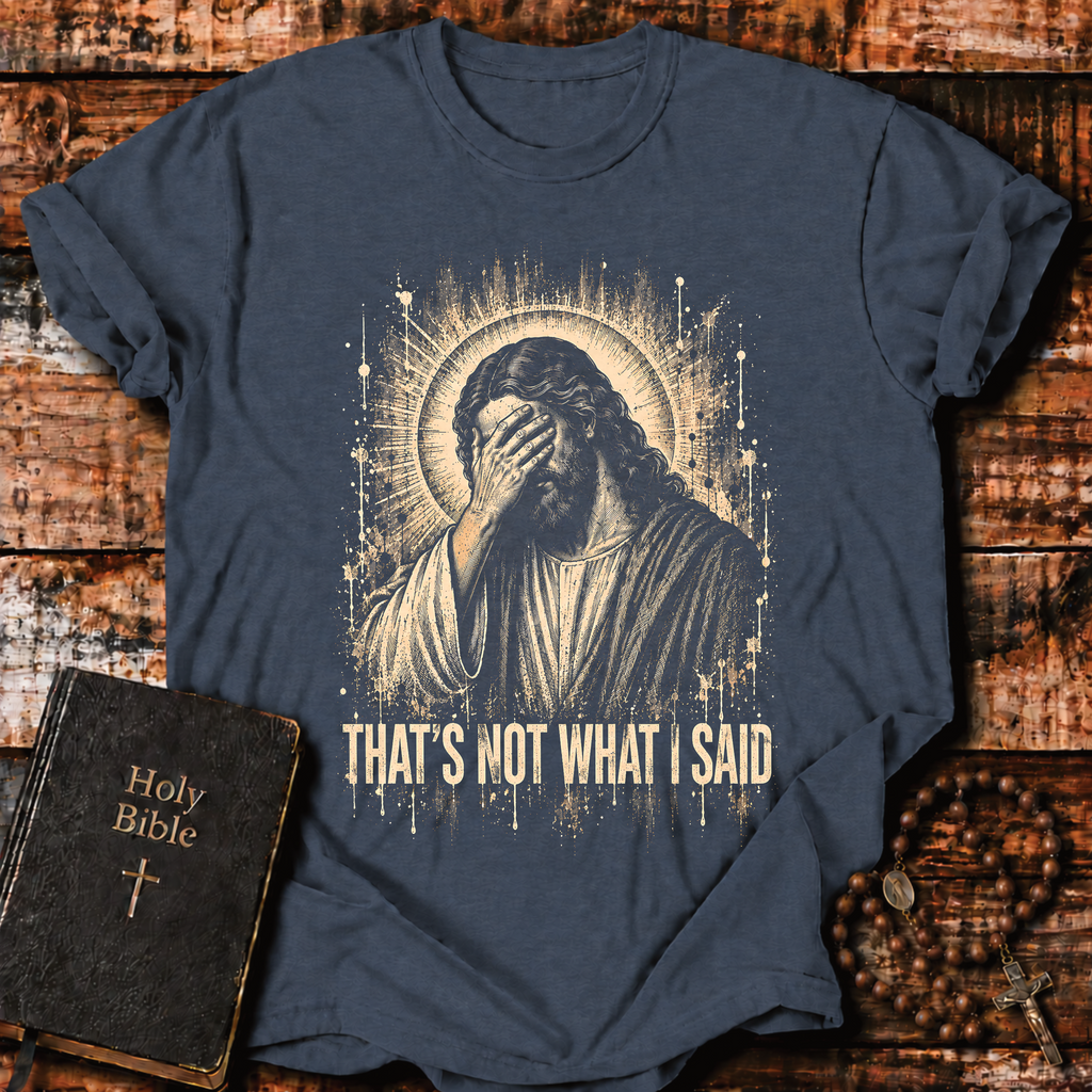 Facepalm Jesus T-Shirt