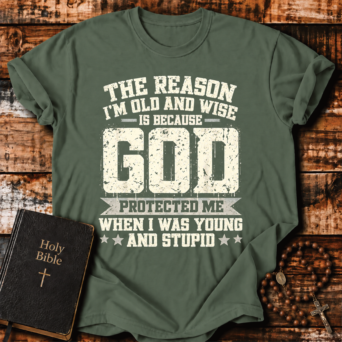 God Protected Me T-Shirt