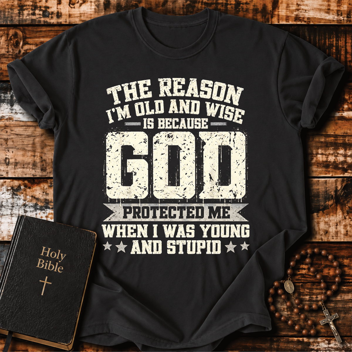 God Protected Me T-Shirt