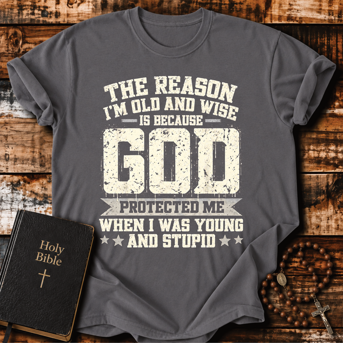God Protected Me T-Shirt