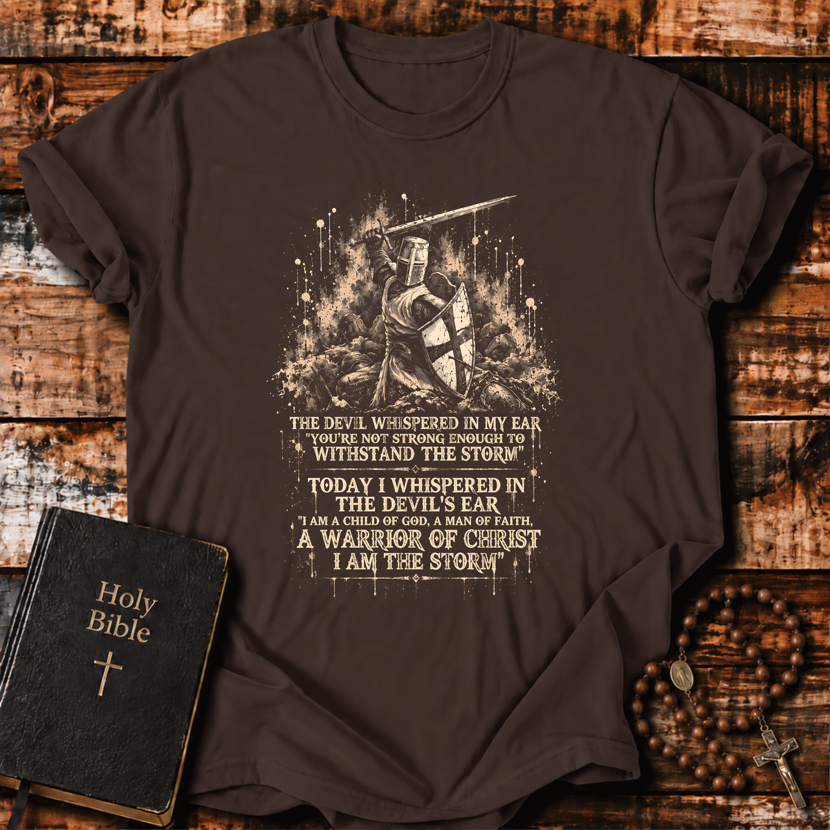 The Devil Whispered T-Shirt