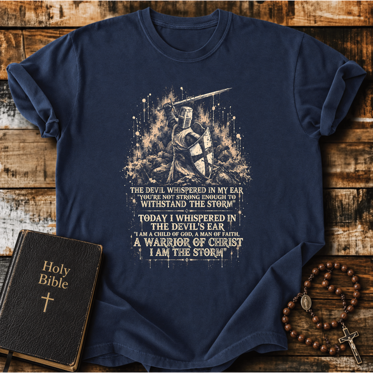 The Devil Whispered T-Shirt