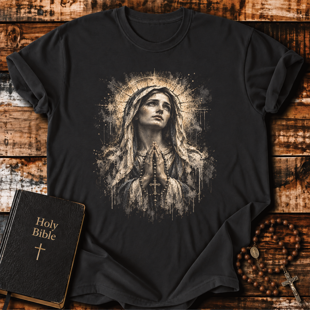 Virgin Mary Prayer T-Shirt