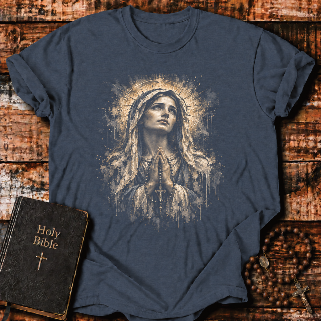 Virgin Mary Prayer T-Shirt