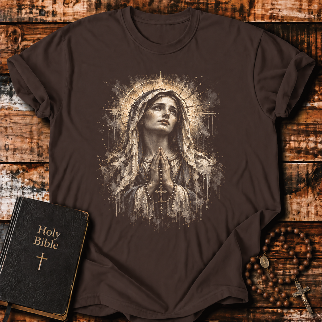 Virgin Mary Prayer T-Shirt