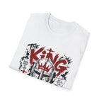The King Still Reigns Christian Warrior Jesus Christ Is Lord Revelation 1 8 T-Shirt