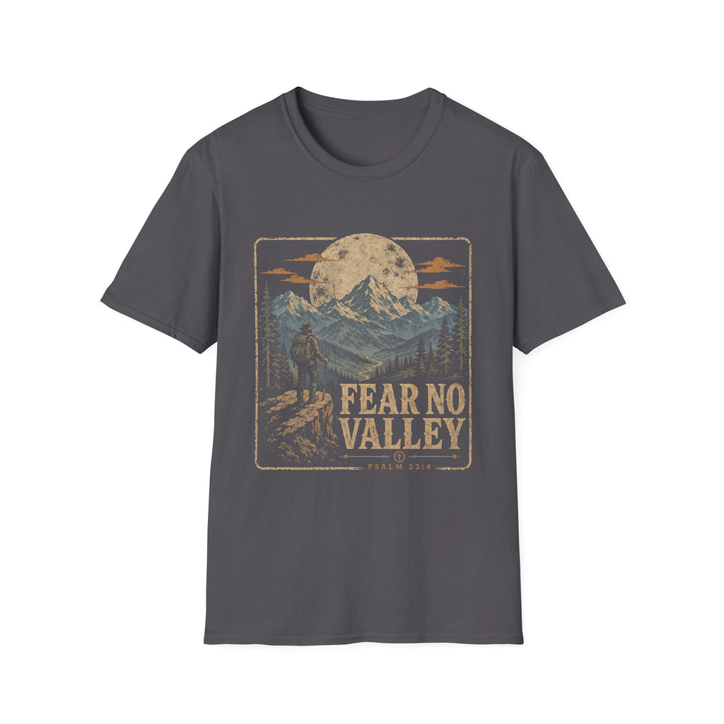 Fear No Valley Psalm 23 4 Christian Hiking Mountain Landscape Faith Outdoors