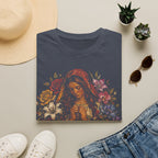 Redeemed By Grace Christian Faith Prayer And Flowers T-Shirt