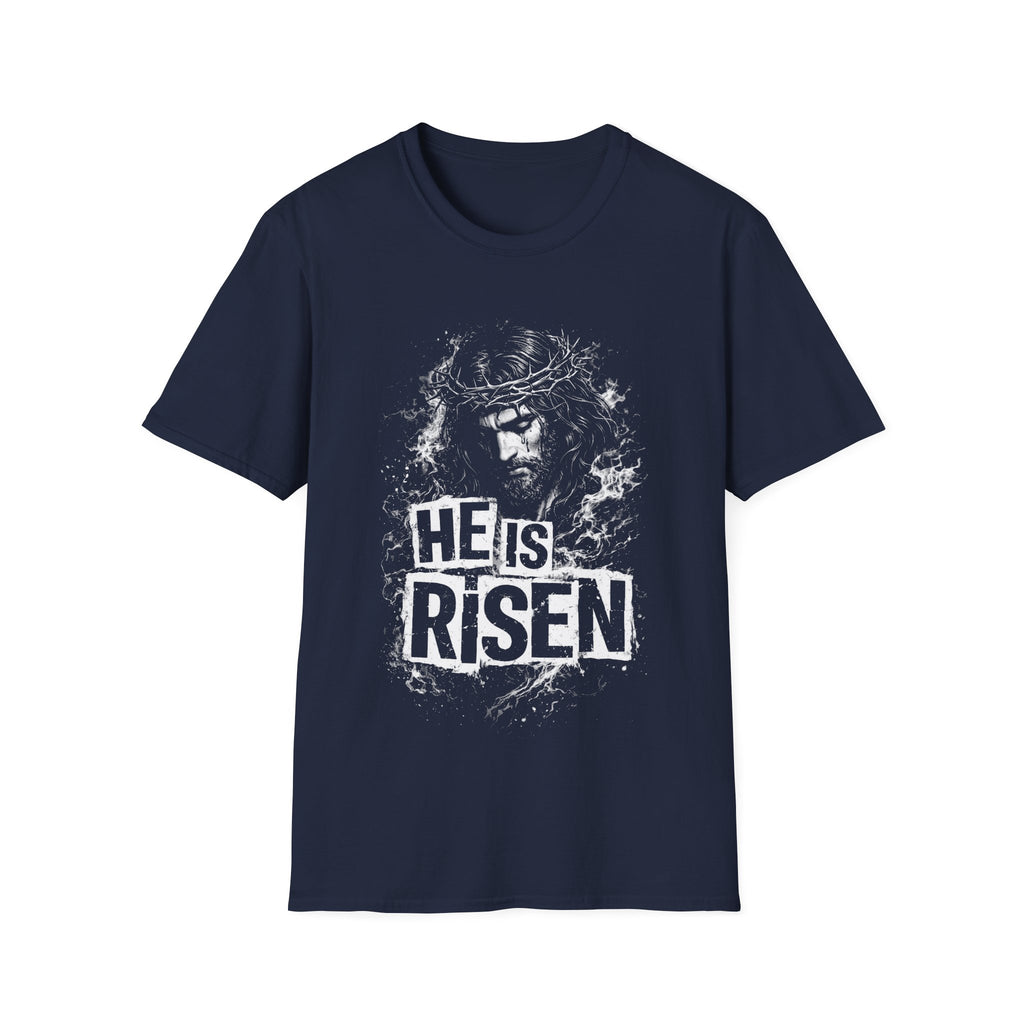 He is risen jesus christ crown of thorns easter resurrection christian faith worship