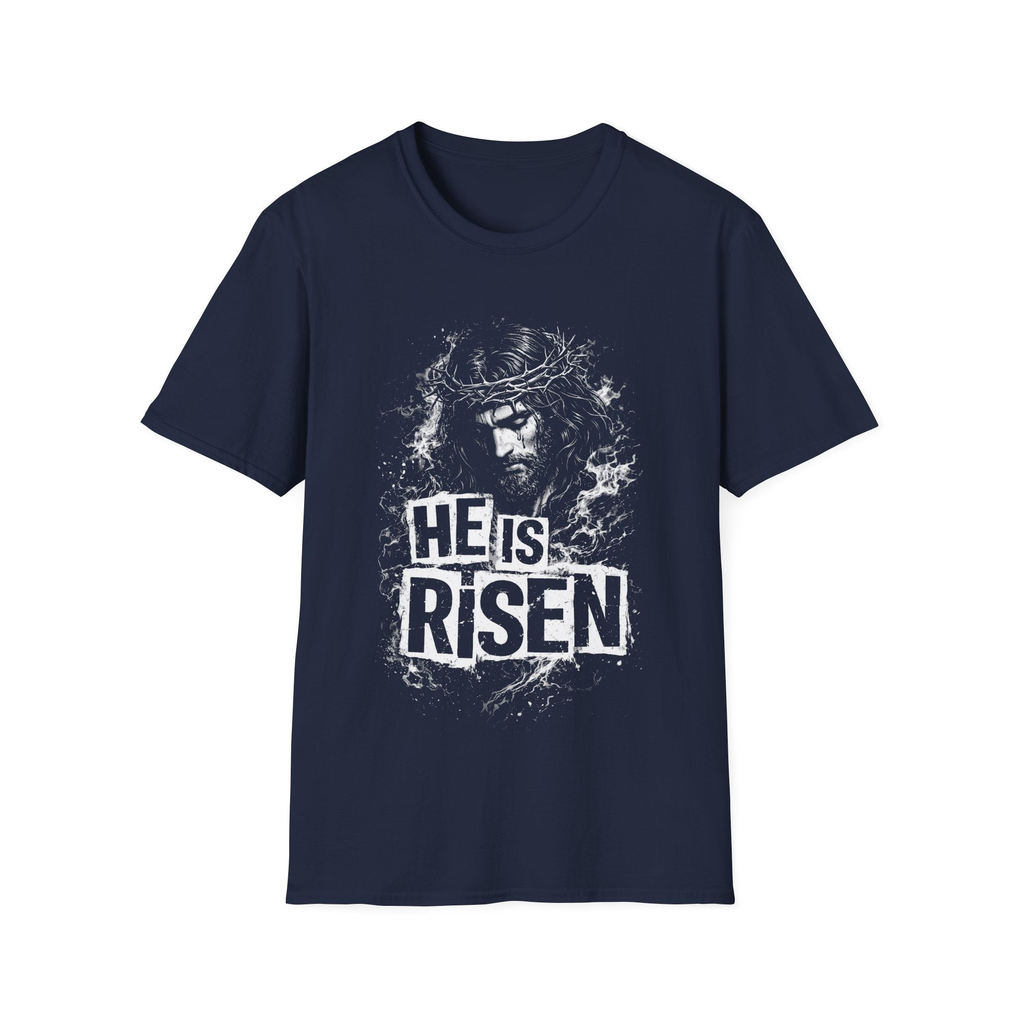 He is risen jesus christ crown of thorns easter resurrection christian faith worship