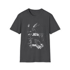 Jesus jesus faith passion cross prayer crown of thorns rosary crucifix christian devotion T-Shirt