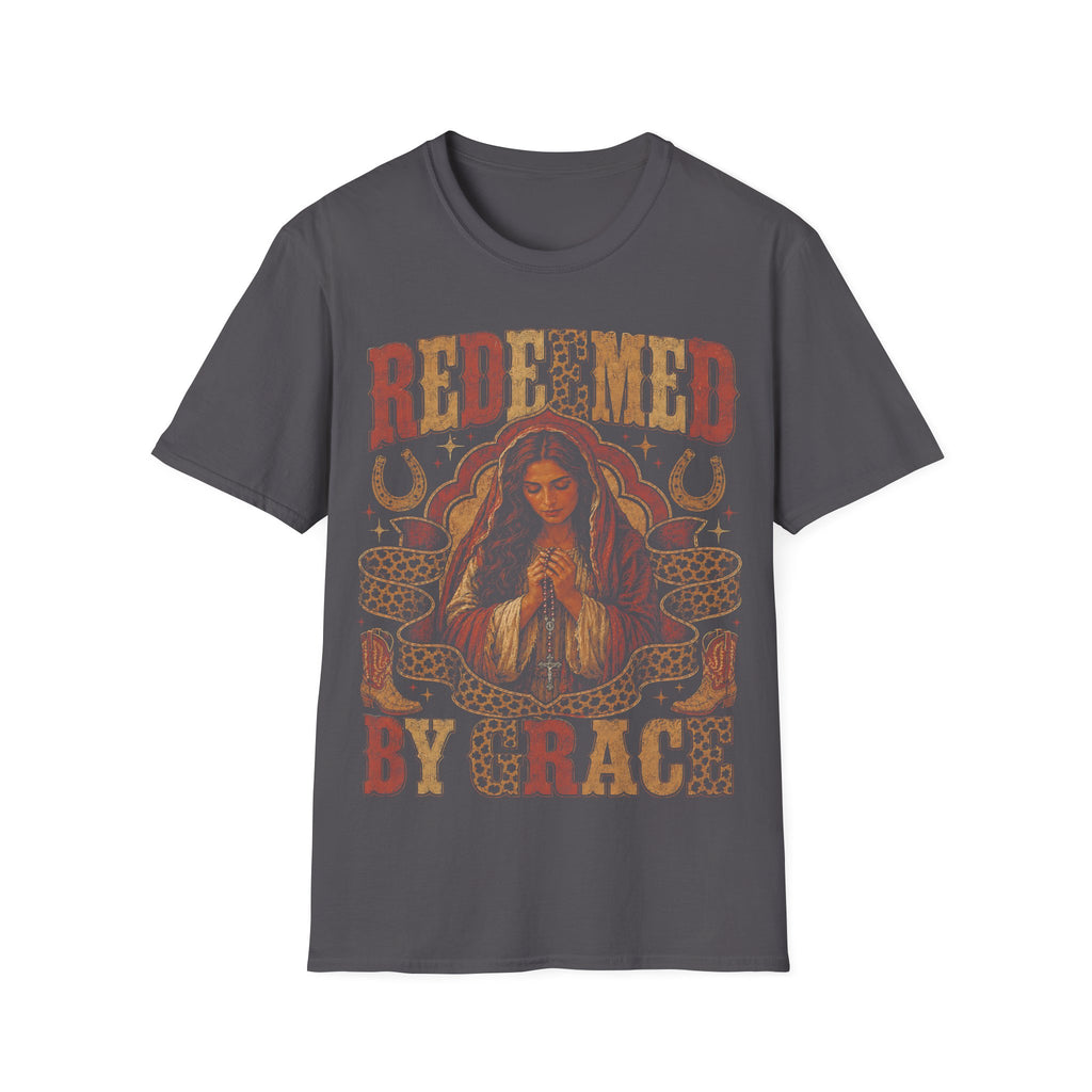 Redeemed By Grace Christian Prayer And Faith T-Shirt