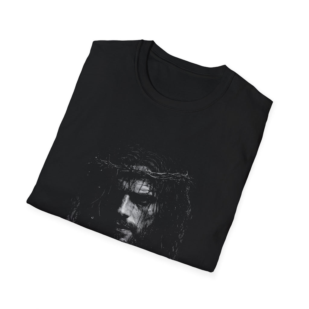 Jesus christ crown of thorns suffering savior passion of christ christian faith easter good friday T-Shirt