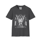 Endure In Silence Fallen Gothic Angel In Ruined Cathedral  Aesthetic For Metal And Horror Fans T-Shirt