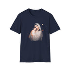 Virgin mary with baby jesus holy mother and child christian catholic faith christmas nativity scene T-Shirt