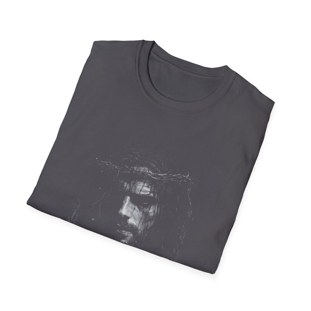 Jesus christ crown of thorns suffering savior passion of christ christian faith easter good friday T-Shirt